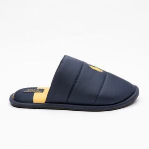 Polo Ralph Lauren Men Klarence Quilted Scuff Slipper Navy Size 9